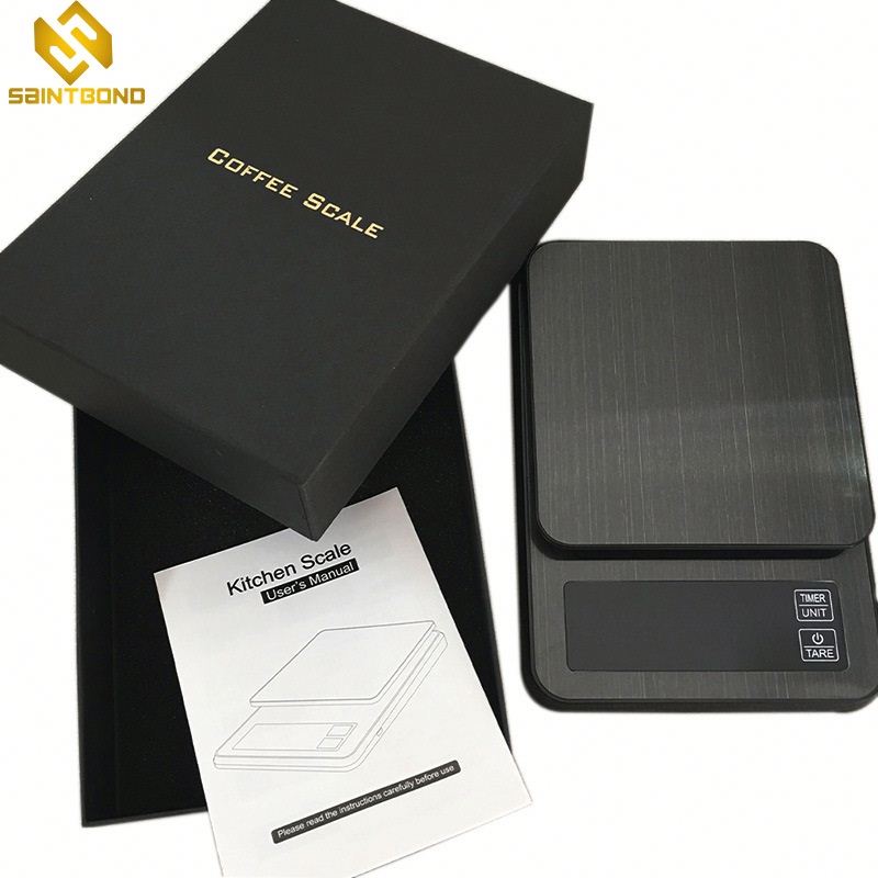 KT-1 Large LCD Display Electronic 5kg Food Weighing Scales Nutritional Data Food Code Coffee Scale Digital Nutritional Scale