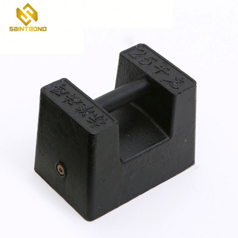TWC01 20kg M1 Cast Iron Test Weight, Weighbridge Scale Calibration Weight, Block Counter Weight for Calibration