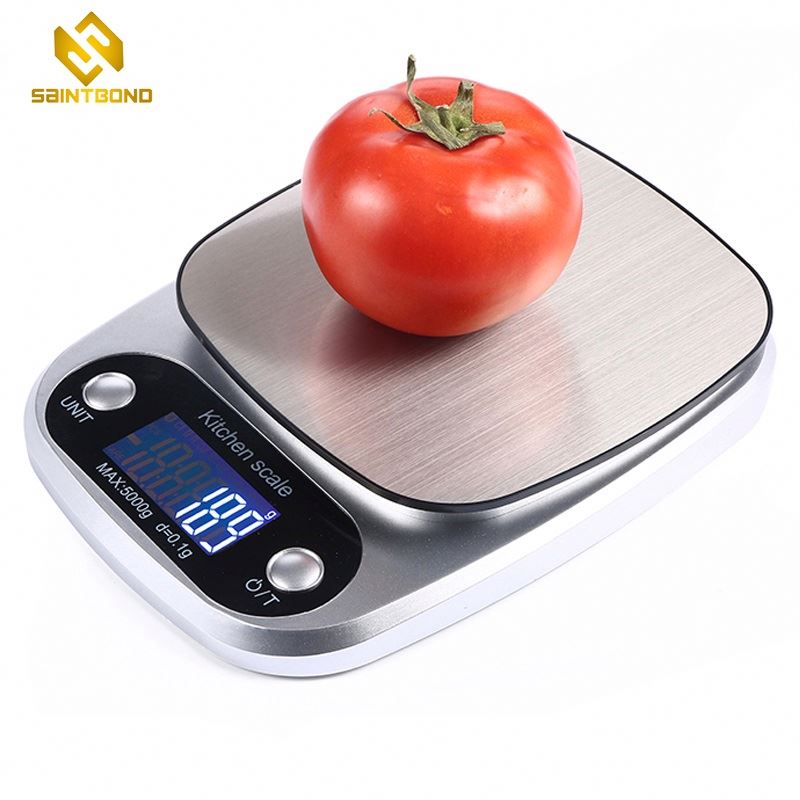 C-310 High Precision Stainless Steel Platform 5kg Digital Kitchen Weight Food Scale