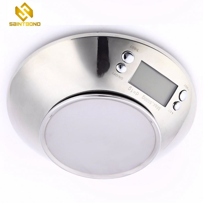 PKS009 New Led Digital Nutritional Food Commercial Timer Stainless Steel Kitchen Scale