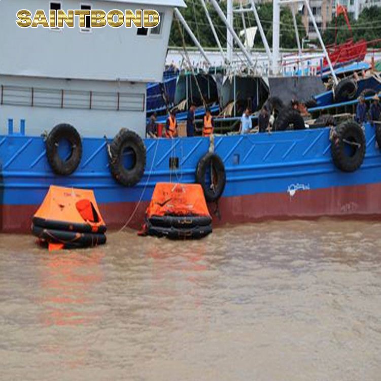 Quality Guaranteed ODM Rafts Reversible Liferafts Marine Series Life Raft Self Inflating 6 Person Valise 4 Man Liferaft Canister