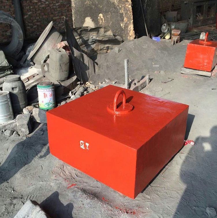 500KG Commercial Testing Calibration Sets Test Weights Cast Iron for Elevator Weight