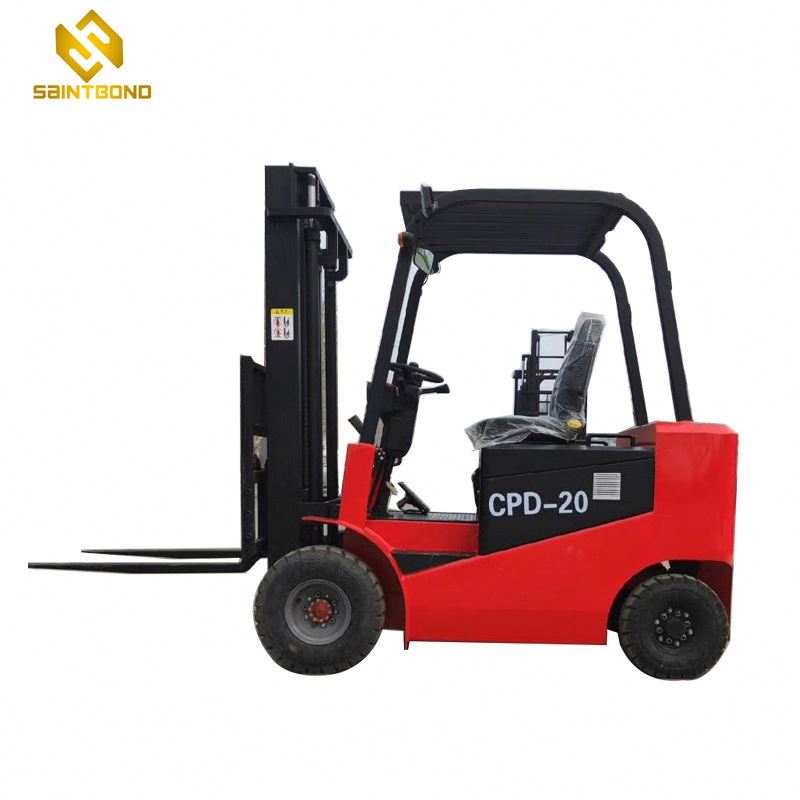 CPD Electric Forklift Large Wheel Forklift Full Electric Pallet with Four Big Tyres for Sale