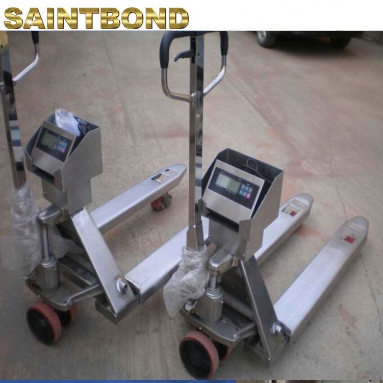 Weighing for Electronic 3ton Foldable Truck 3000kg Transpallet Scale Pallet Jack 2000 Kg