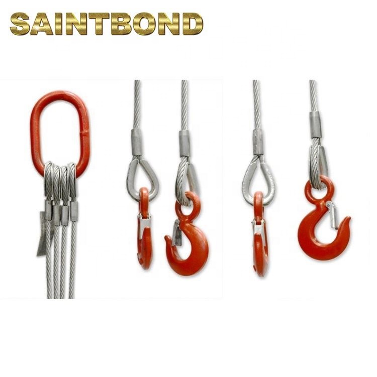 Cable Mechanical Splice Lifting Tools Galvanized Sling Wire Rope Slings