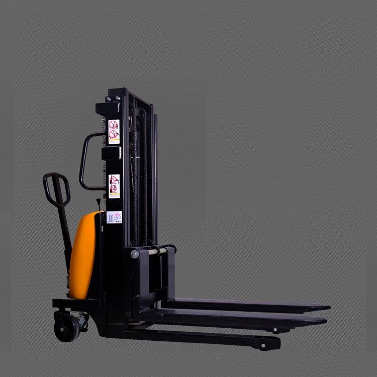 PSES01 2 Ton Electric Powered Pallet Stacker With Charging Lead Acid Battery