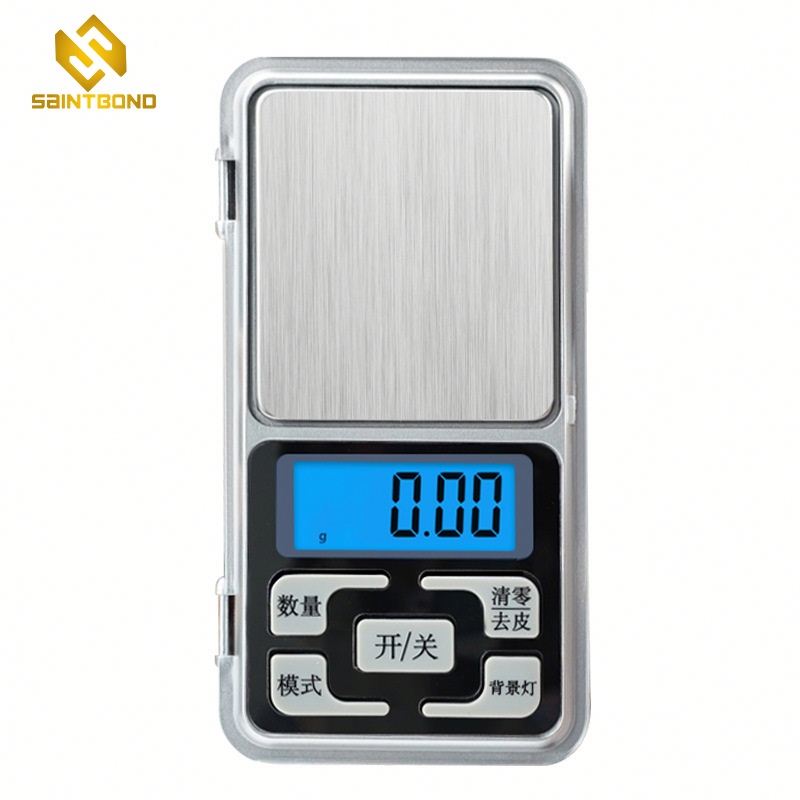 HC-1000B Electronic LCD Display Mini Digital Scales 100/200/300/500g X0.01g Pocket Jewelry Scales High Accuracy Weigh Balance