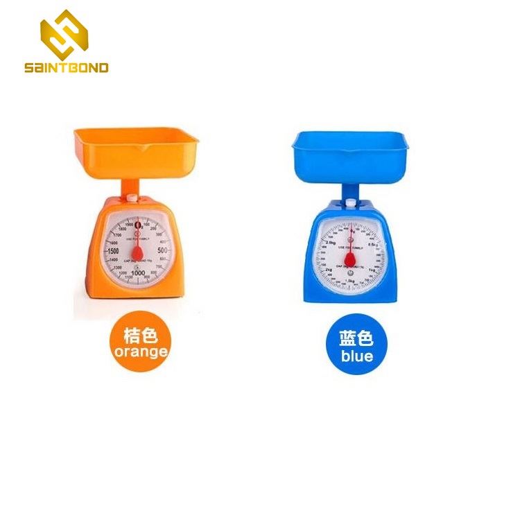 KCA Cheaper Mechanical Abs Plastic Food Kitchen Scale With The Bowl