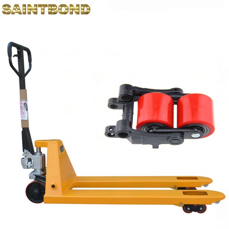 China Hand 500kg LED Display Handy Hydraulic Jack Weighing Scale Manual High Lift Pallet Truck