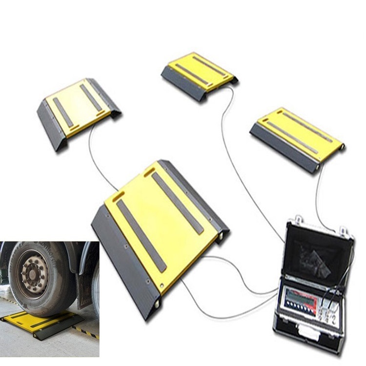 Wireless Portable Vehicle Scales Axle Weighing Scales15Ton 450X700X58MM for Vehicles
