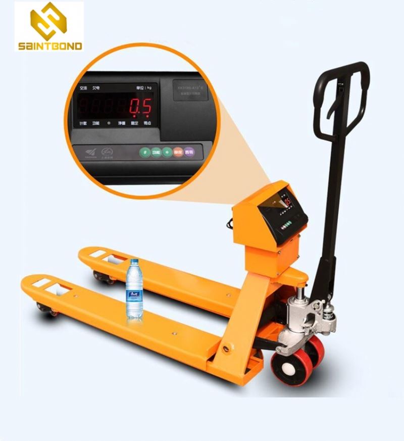 PS-C5 3 Ton Warehouse Forklift Jack Manual Trolley Hydraulic Lift Pallet Truck