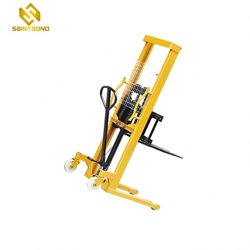 PSCTY02 Hand Operated Remote Control Manual Move Semi Electric Pallet Stacker