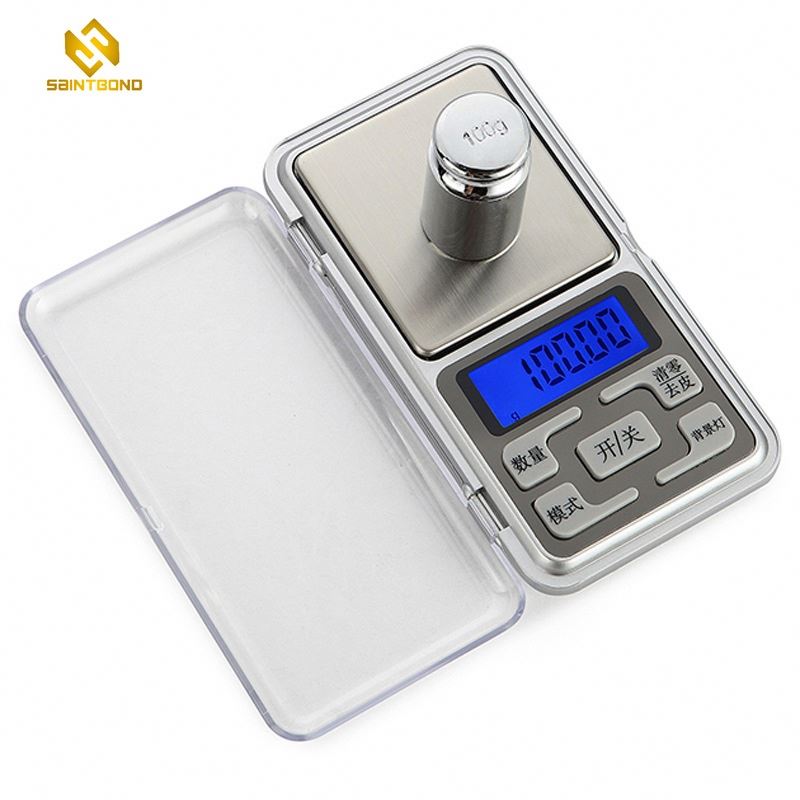 HC-1000B 0.01g Pocket Weighing Scale Mini Portable, Digital Electronic Jewelry Scale Weigh Balance