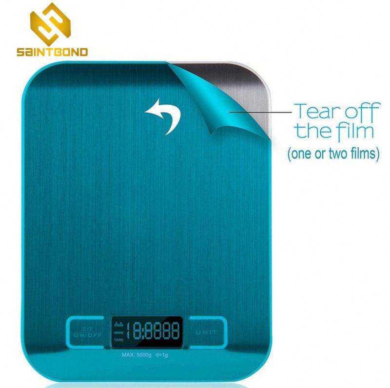 PKS001 Food Scales Stainless Steel Kitchen Scales Digital Baking Scale for Cooking Multifunction Accuracy with LCD Display