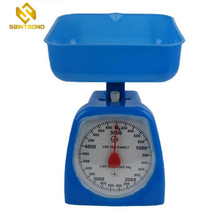 KCA Cheaper Mechanical Abs Plastic Food Kitchen Scale With The Bowl