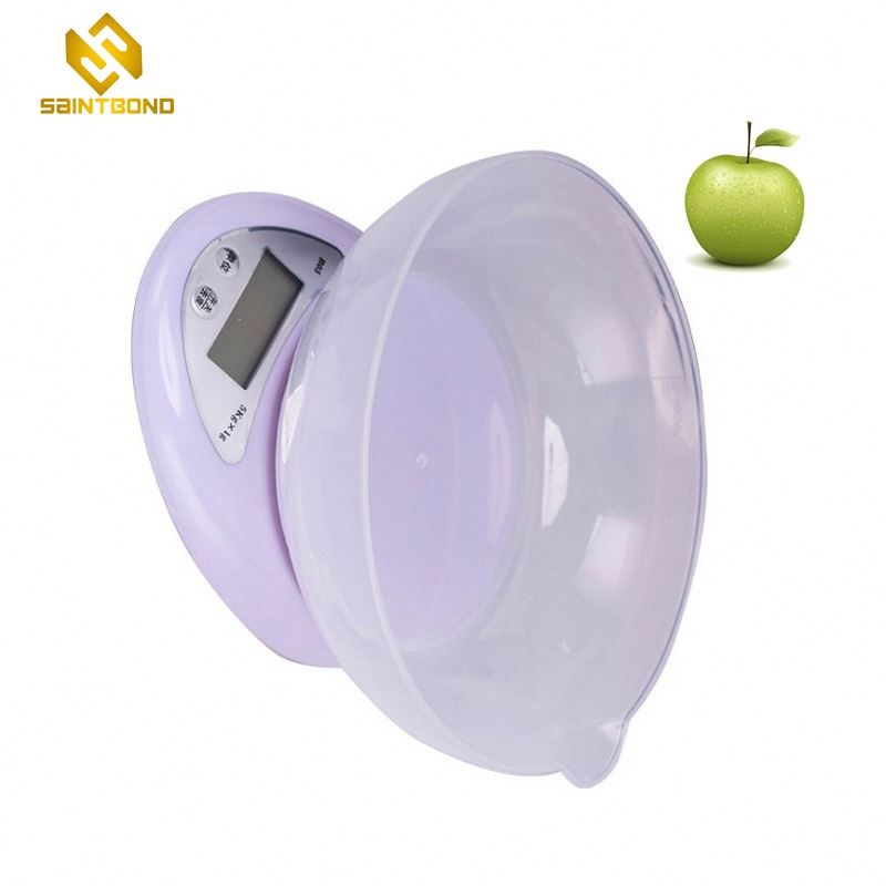 B05 5kg/1g High Quality Electronic Plastic Plate Digital Kitchen And Food Weighting Scale