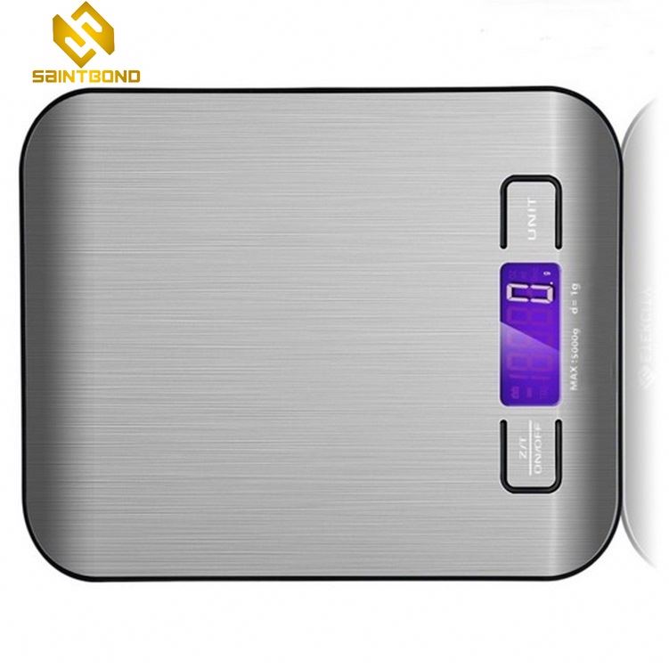 PKS001 Custom Digital Kitchen Scale Multifunction Food Scale5 Kg Stainless Steel Weighing Scale