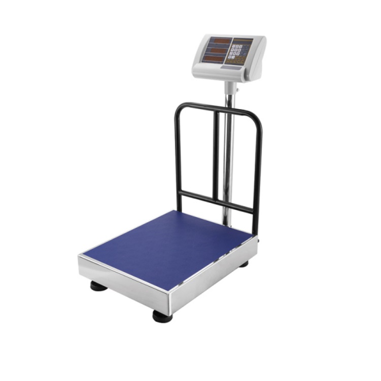 Floor Scale Portable Scale Casters Bench Scales with Backrail