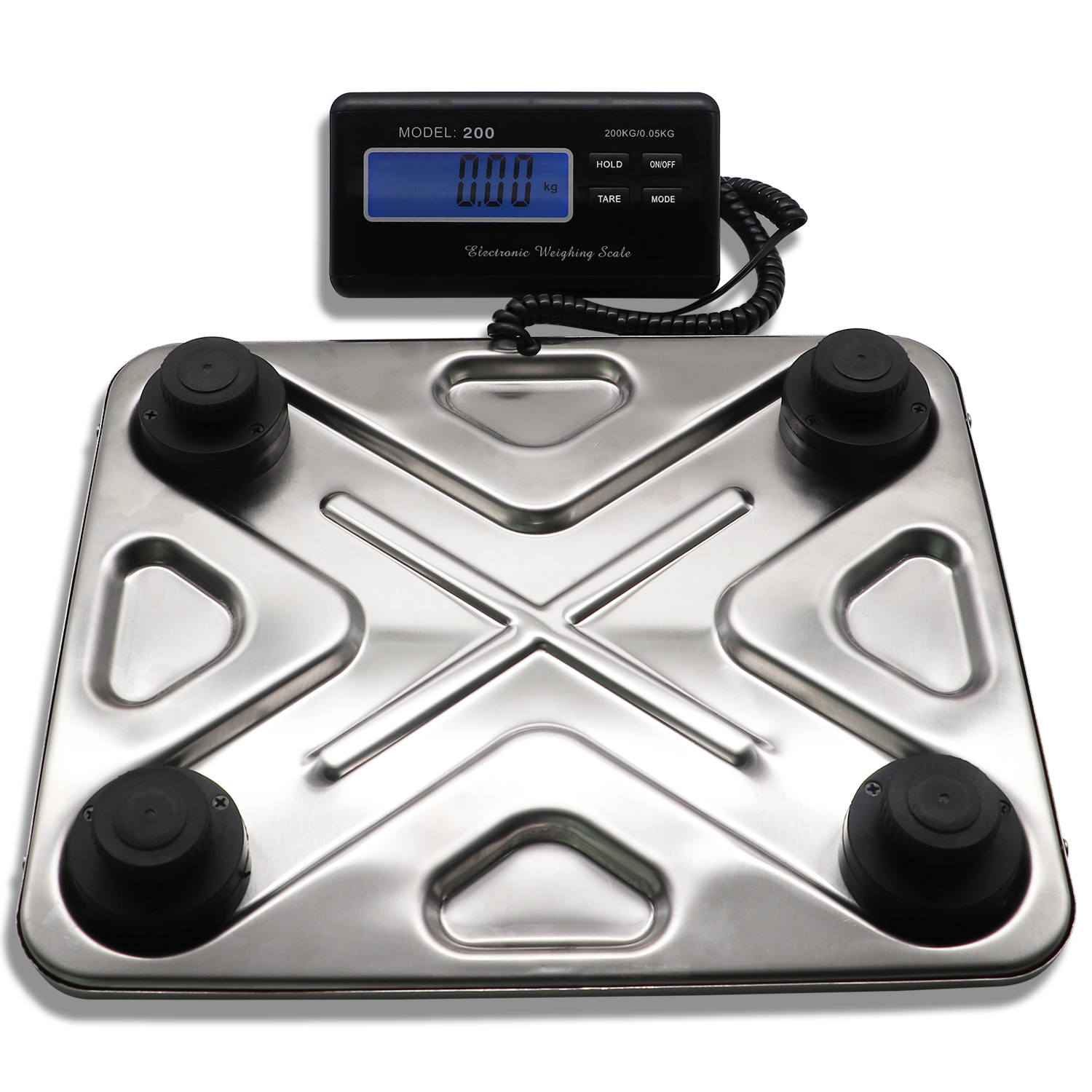 Heavy Duty 110lb 50kg 100kg 150kg 200kg Electronic Parcel Letter Stainless Steel Platform Portable Digital Shipping Postal Scale