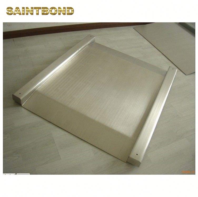 Great Durability LED Platform Flooring Galvanized 2t Weighing Mild Steel Industrial Scales Floor Hugger Electronic Ground Scale