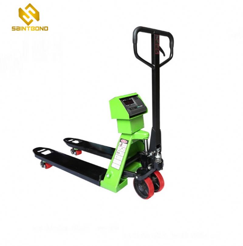 PS-C5 Manual Hydraulic Lift Weighing Jack Hand Weight Printable Pallet Truck Scale
