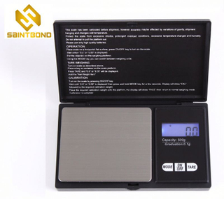 HC-1000 300g by 0.1g Jewelry Gold Gram Weigh Digital Pocket Scale with Calculator