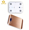 PKS001 Blue Backlighit Led Professional Superior 180Kg Mini Digital Platform Bathroom Electronic Scale