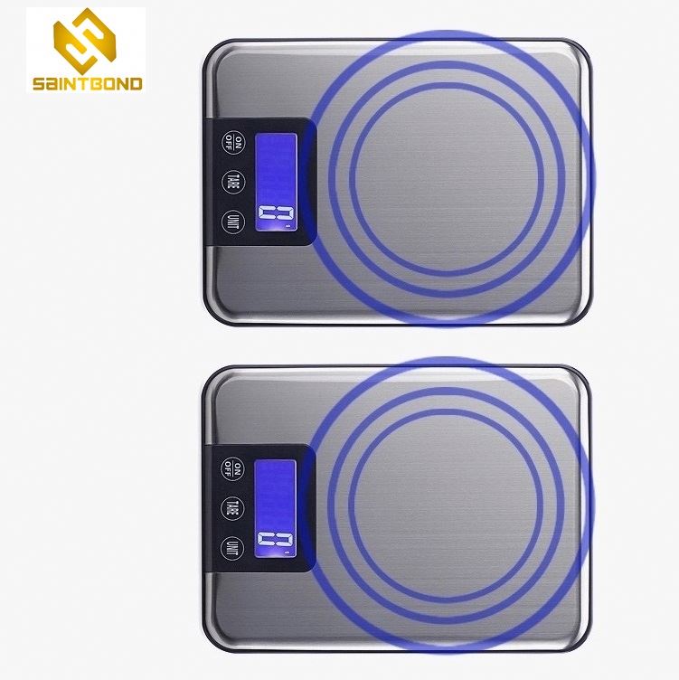 PKS003 Digital Kitchen Scale 5kg Electronic Food Scale With Glass Surface