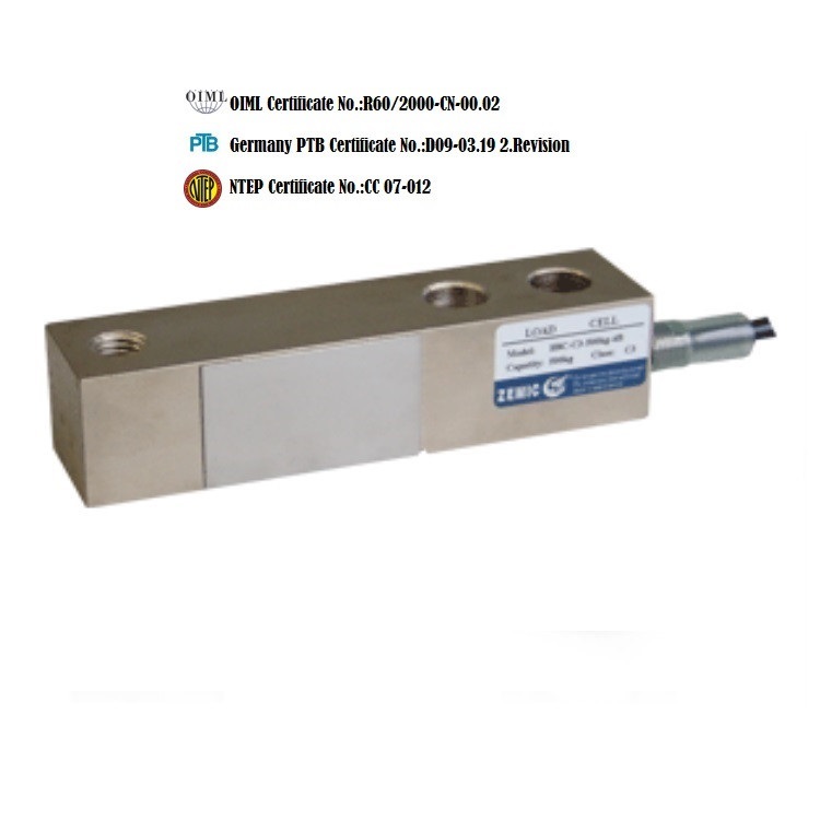 H8C-c3 Aluminum Shearbeam Loadcell Zemic Load Cell