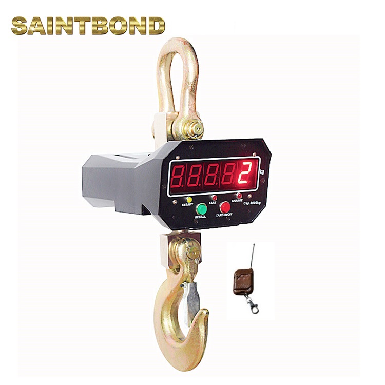 Top Quality Digital LCD Display Mini Cast Aluminum Hanging Weighing Crane Scale 20t
