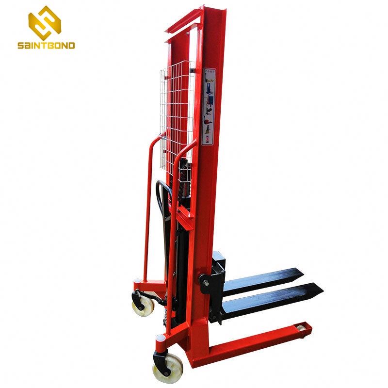 PSCTY02 Forklift Lifting Superior Up Stacker Stainless Steel Manual Forklift Stacker