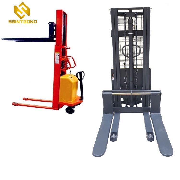 PSES01 Mini Forklift Electric Pallet Stacker Hand Movement From China