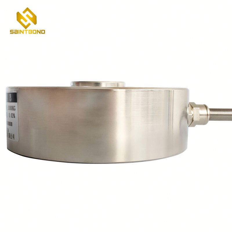 LC526 Machinery New Product Stainless Steel Pancake 100 Ton Capacity Load Cell Weight Sensor Celdas De Carga