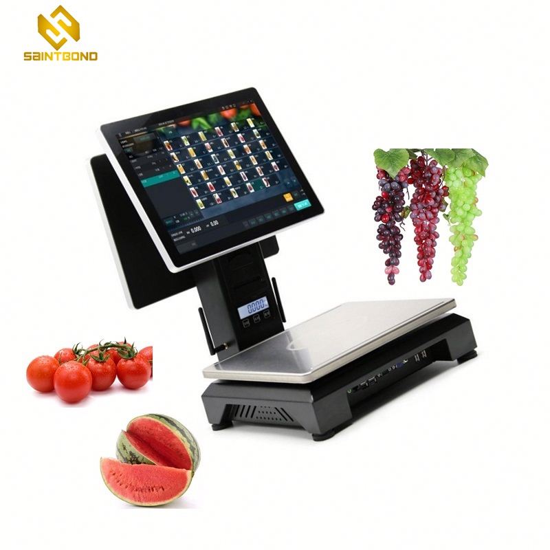 PCC01 Touch Screen Kiosk All in One Pos Machine with Printer Android Technology Machines Terminal Pos Systems
