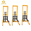PSCTY02 Hand Materials 2200lbs 1ton Capacity 63inch Lift Height Hydraulic Manual Stacker with Straddle Legs
